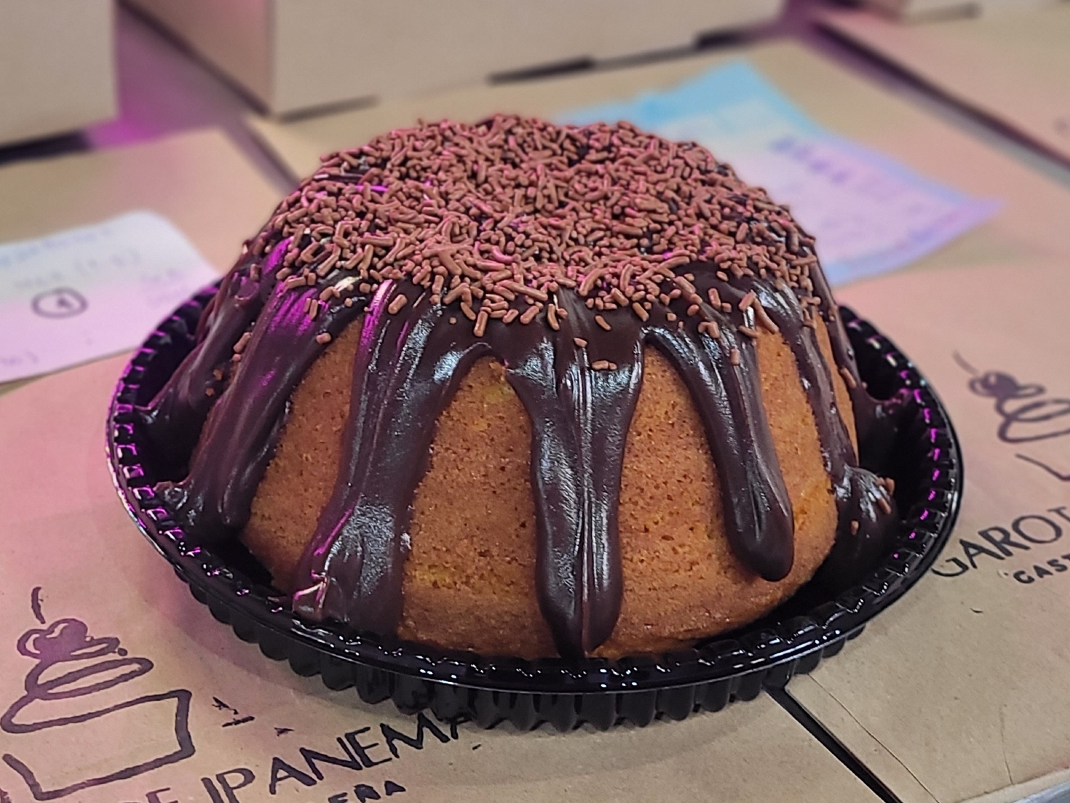 Torta volcán (8 porciones)