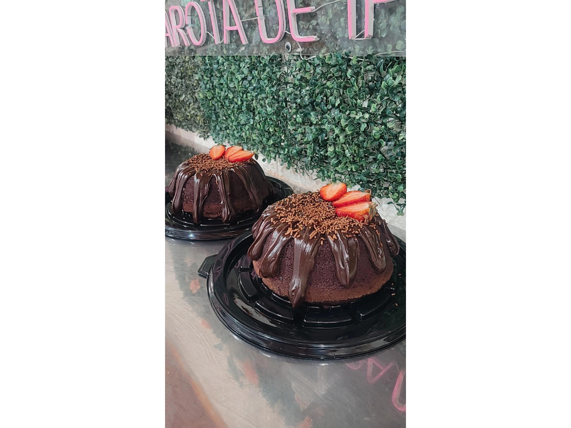 Torta volcán de chocolate (SIN frutilla)