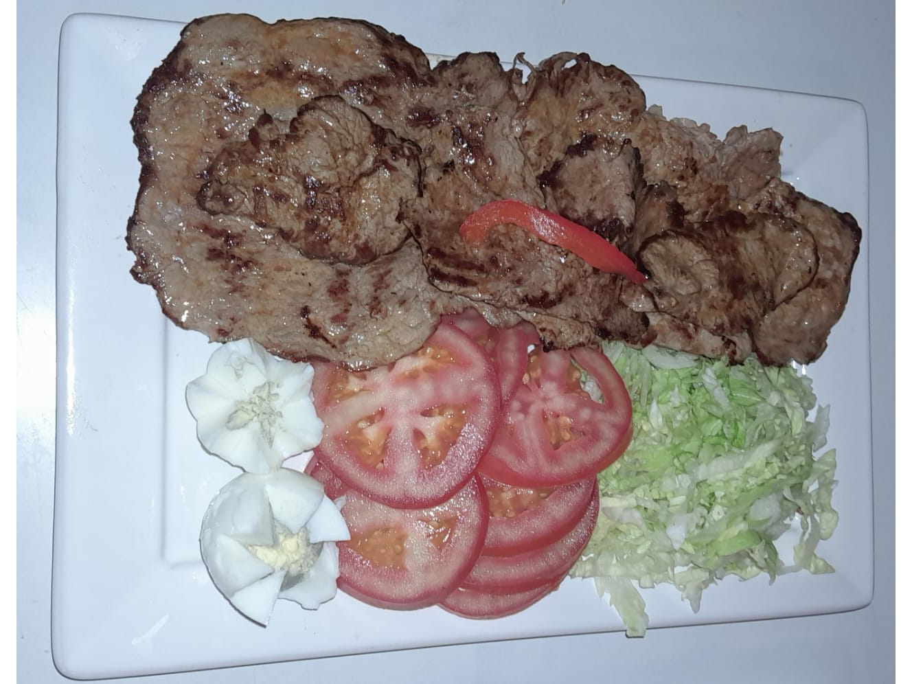 LOMO AL PLATO CON GUARNICION