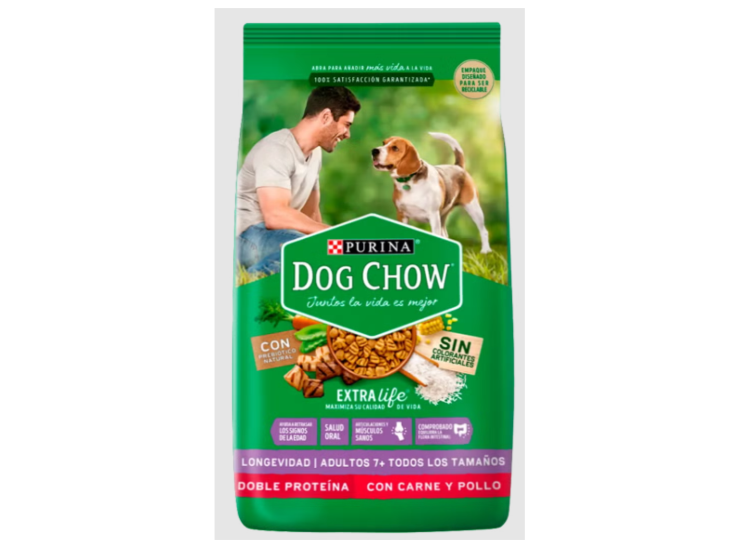 DOG CHOW ADULTO LONGEVIDAD X 21 KGS