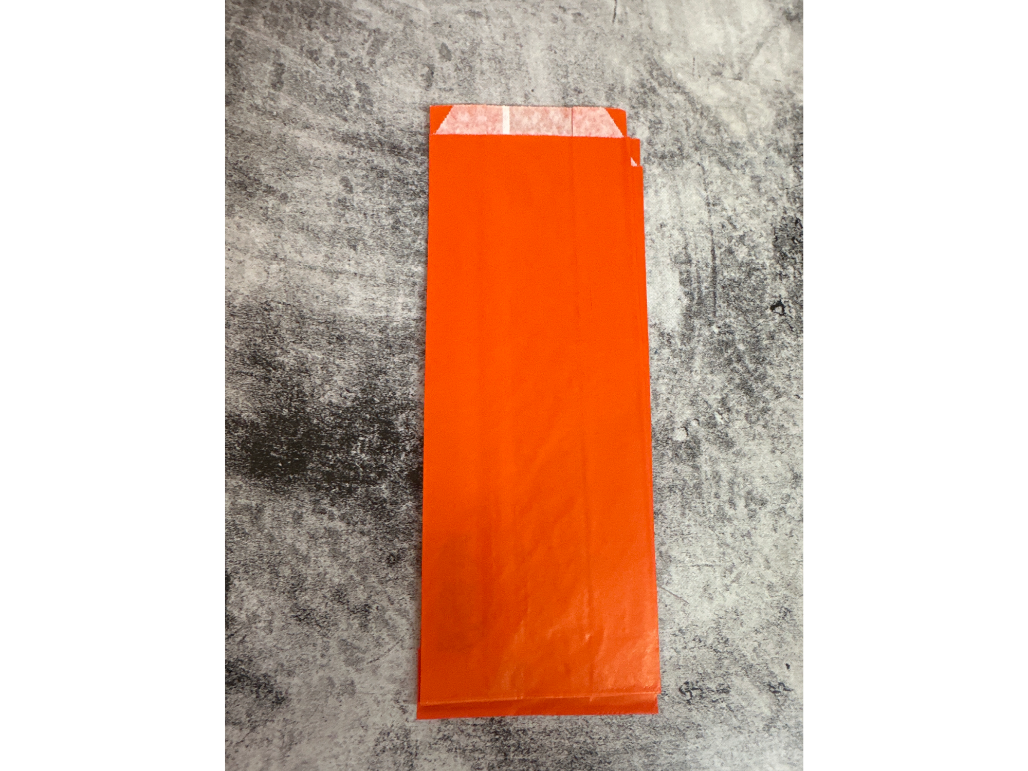 Bolsa pochoclera: Naranja