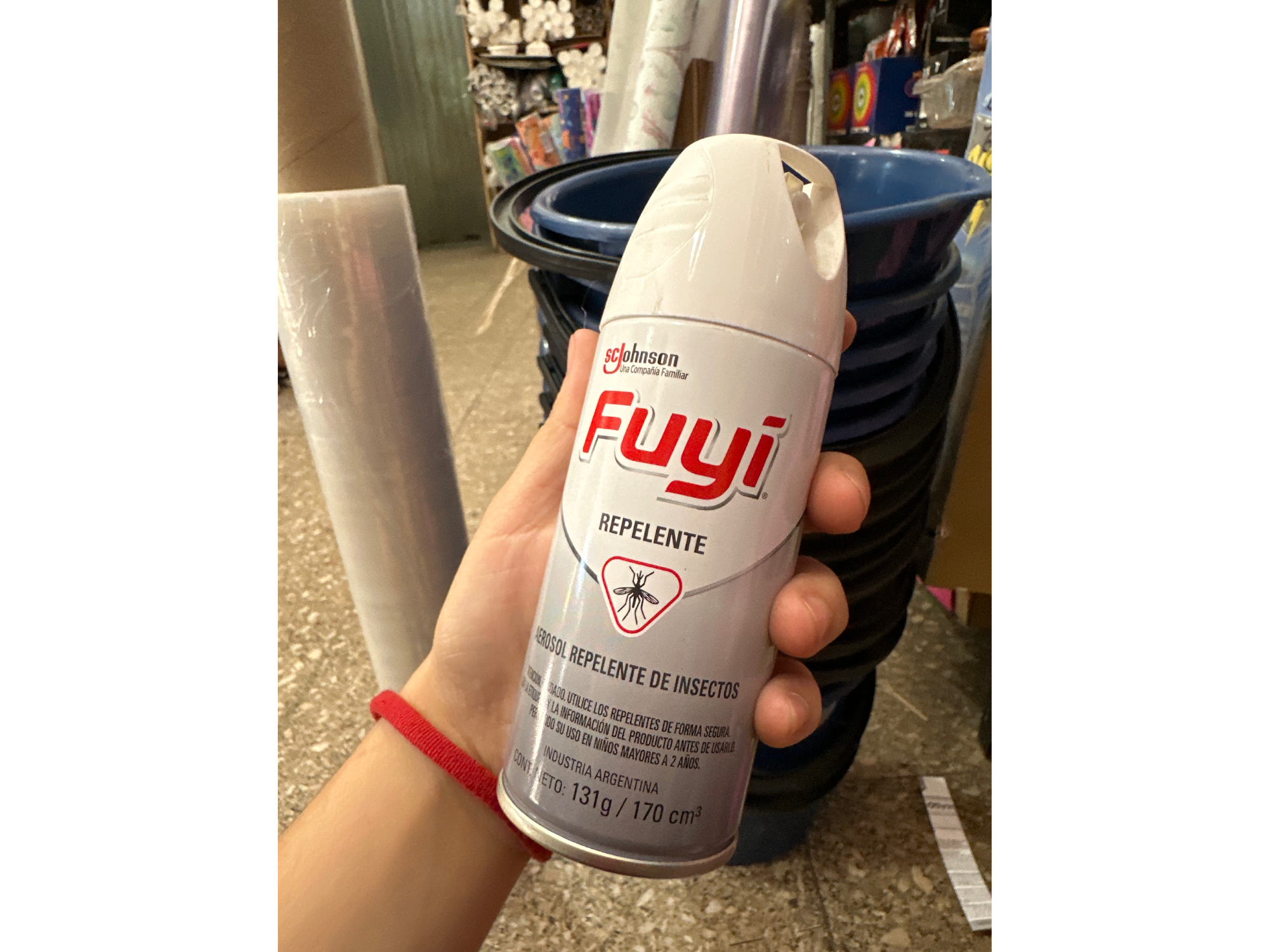 Repelente Aerosol Fuyi