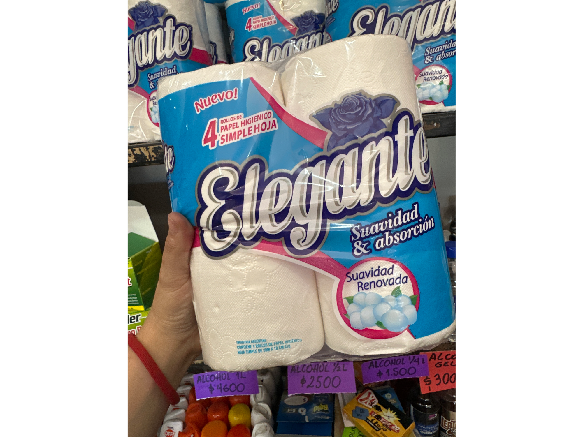 Papel higiénico elegante