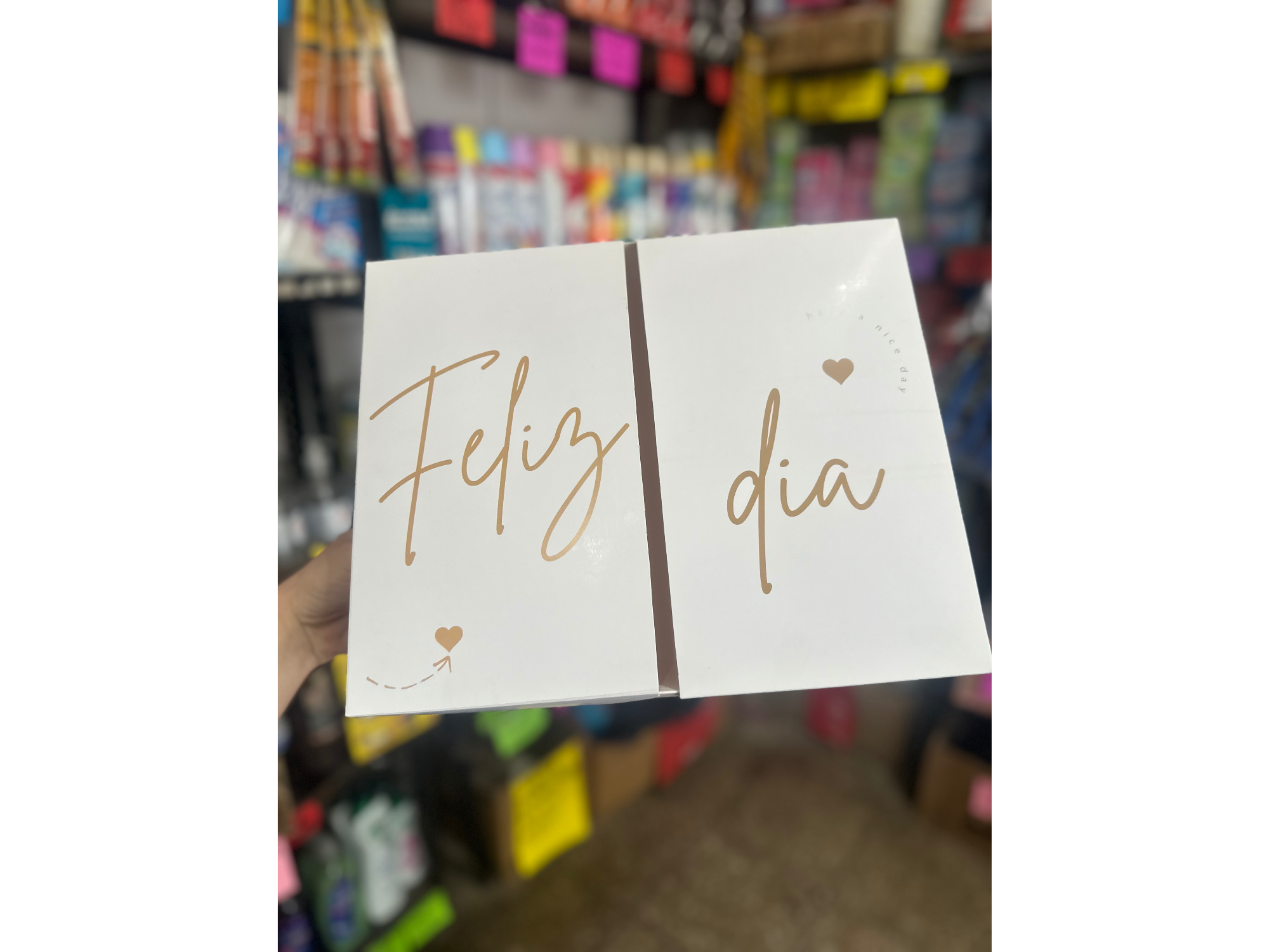 Caja mesa feliz día 30x25x8