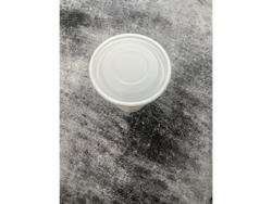 Vaso 110 blanco con tapa