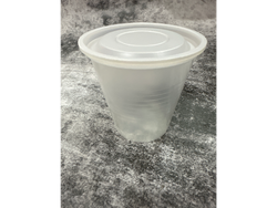 Vaso 110 opaco con tapa