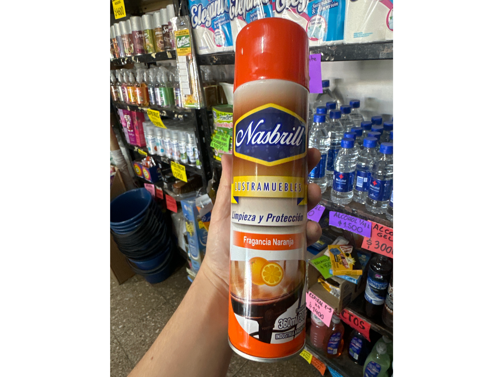 Aerosol Lustramuebles Nasbrill