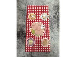 Bolsa fuelle:  cerdito