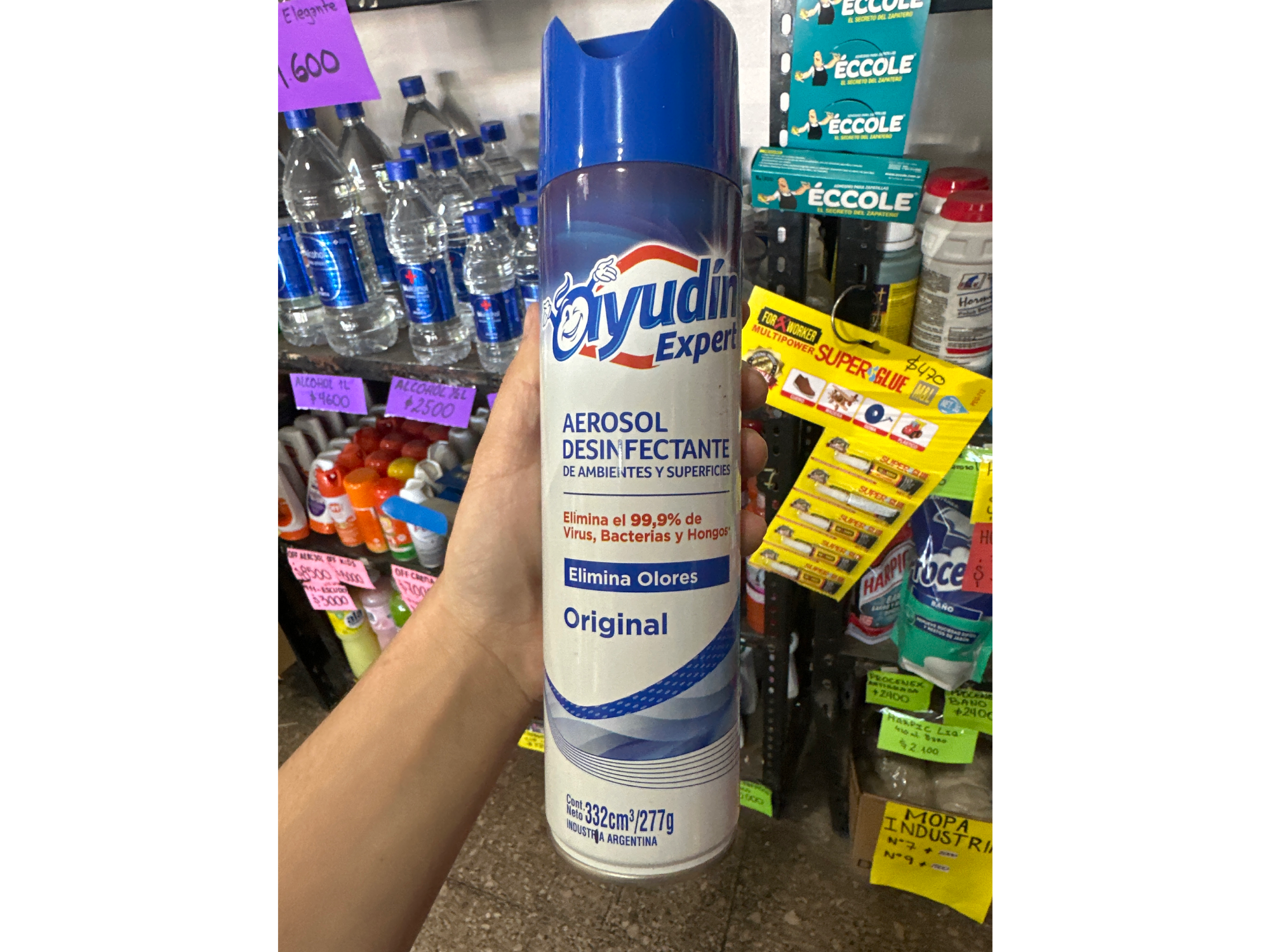 Aerosol desinfectante Ayudin