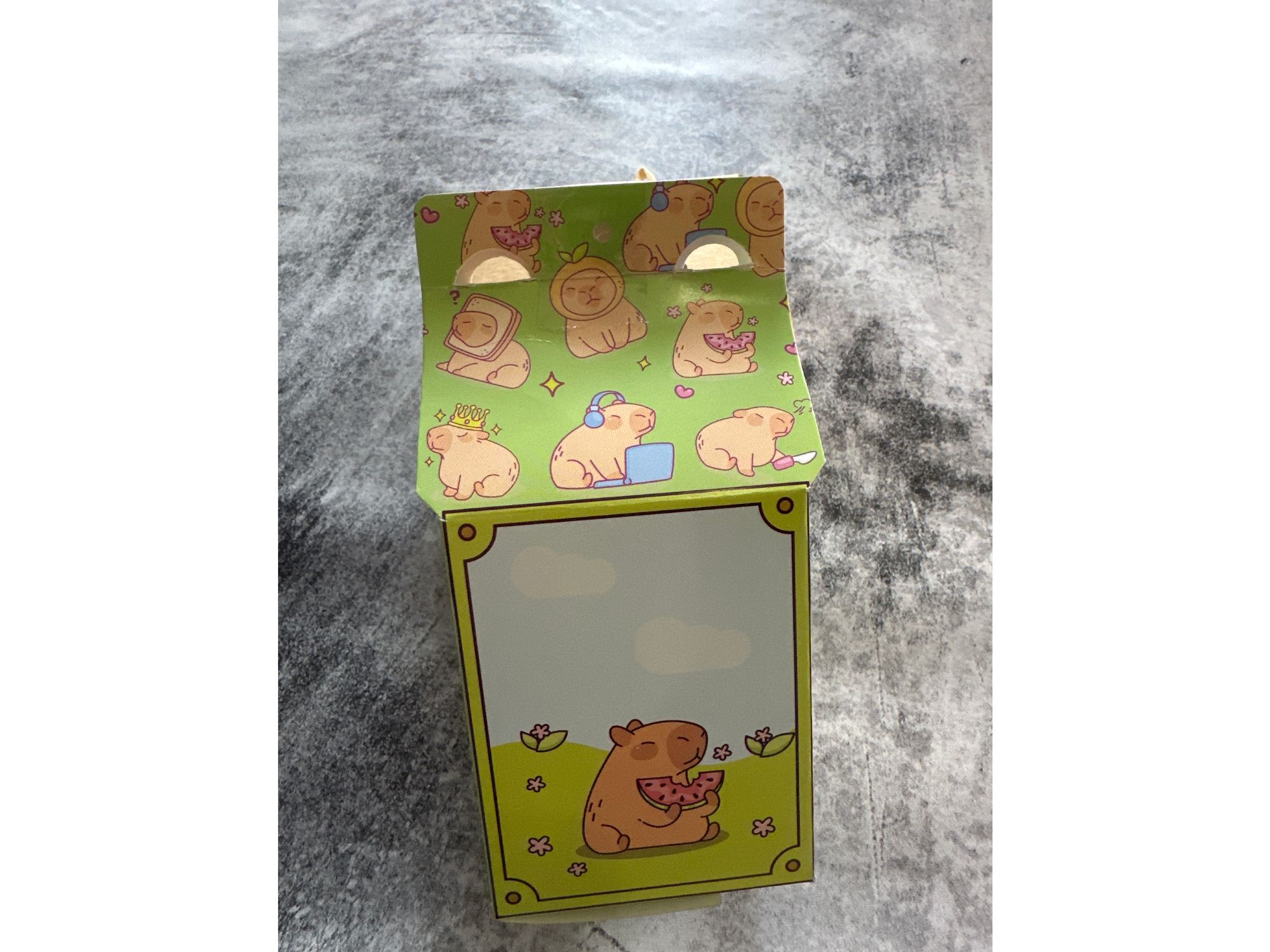 Cajita feliz chiquita Capivara