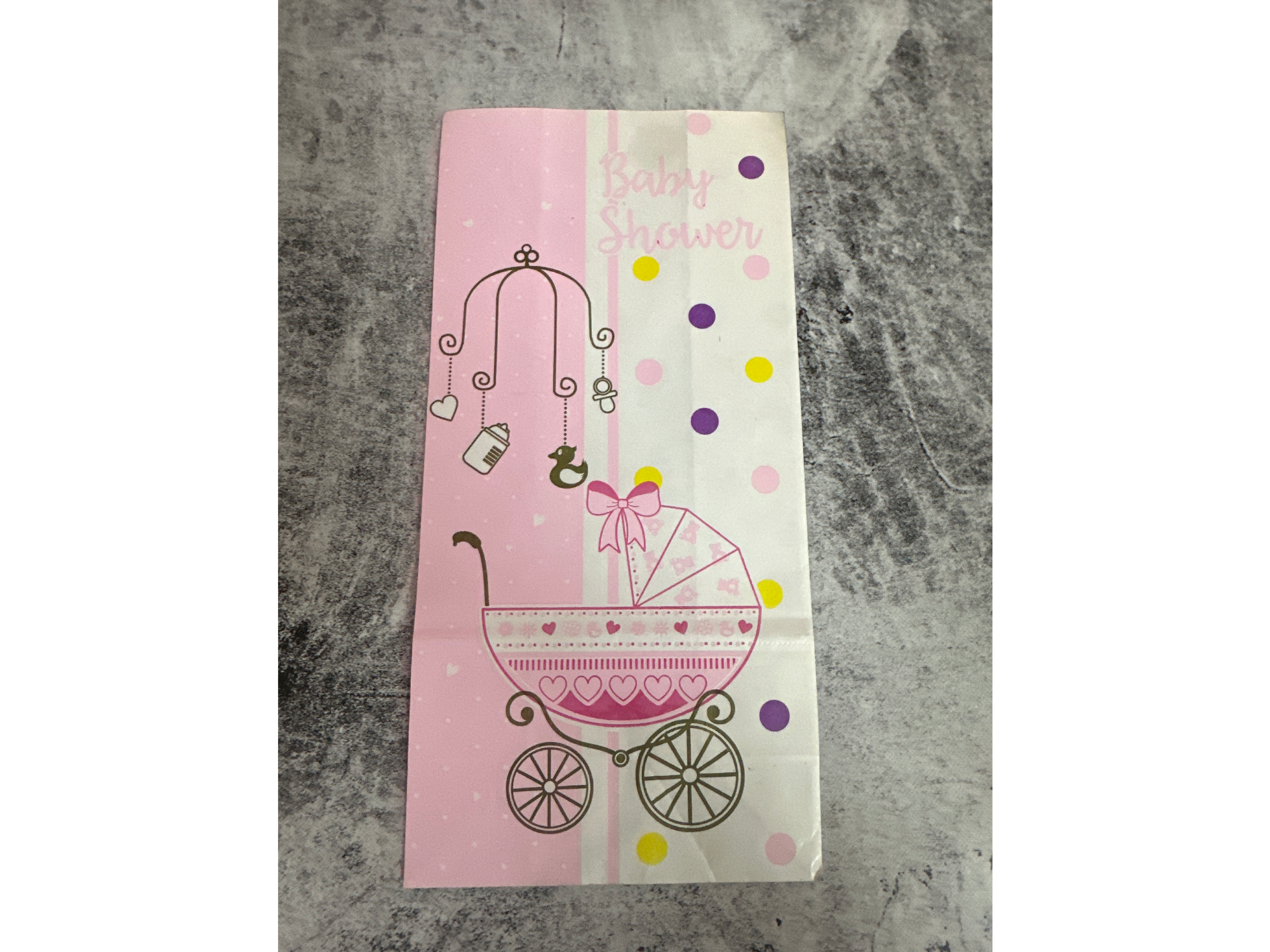 Bolsa fuelle: baby Shower