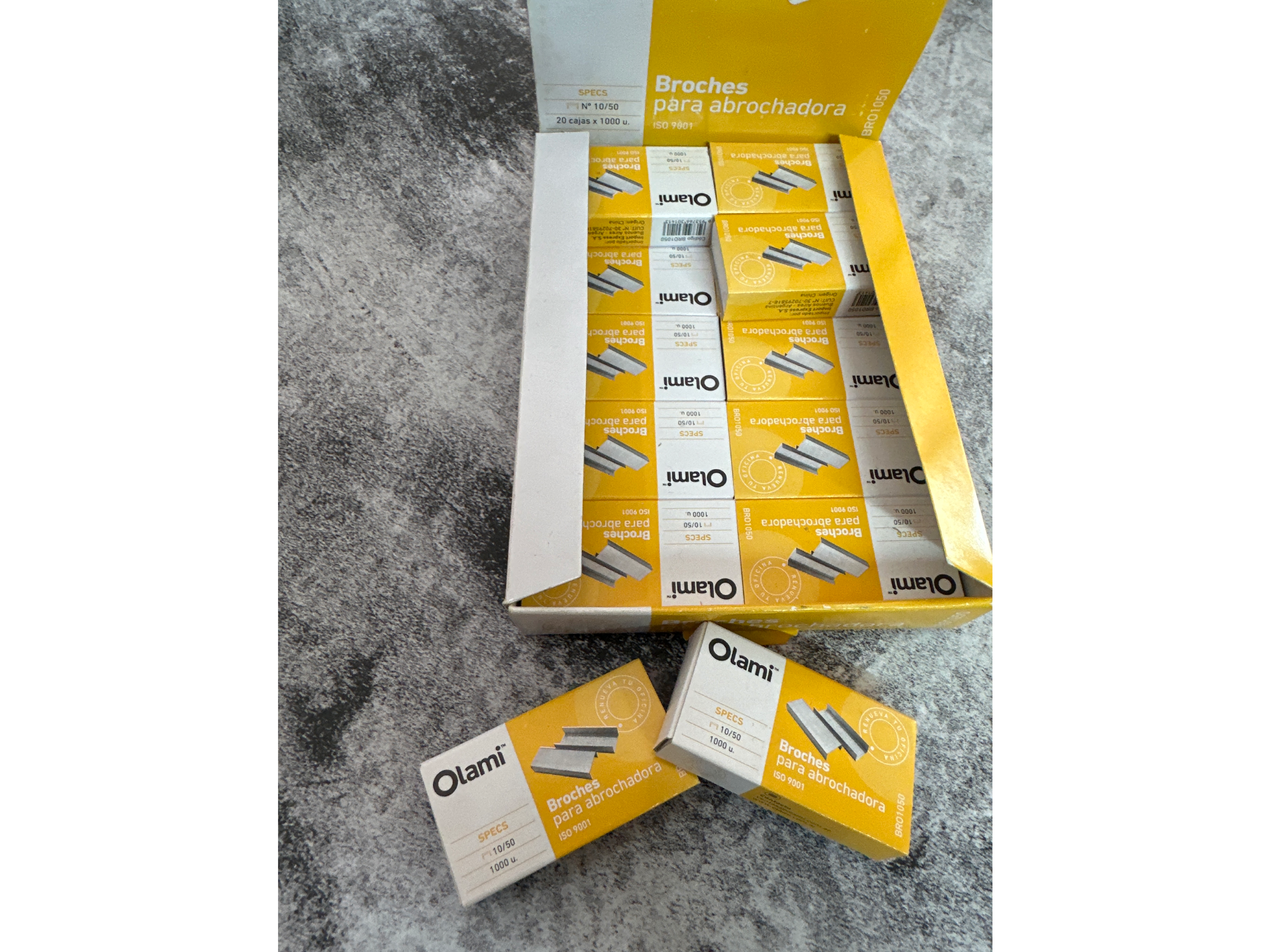 Broches para abrochadora 10/50