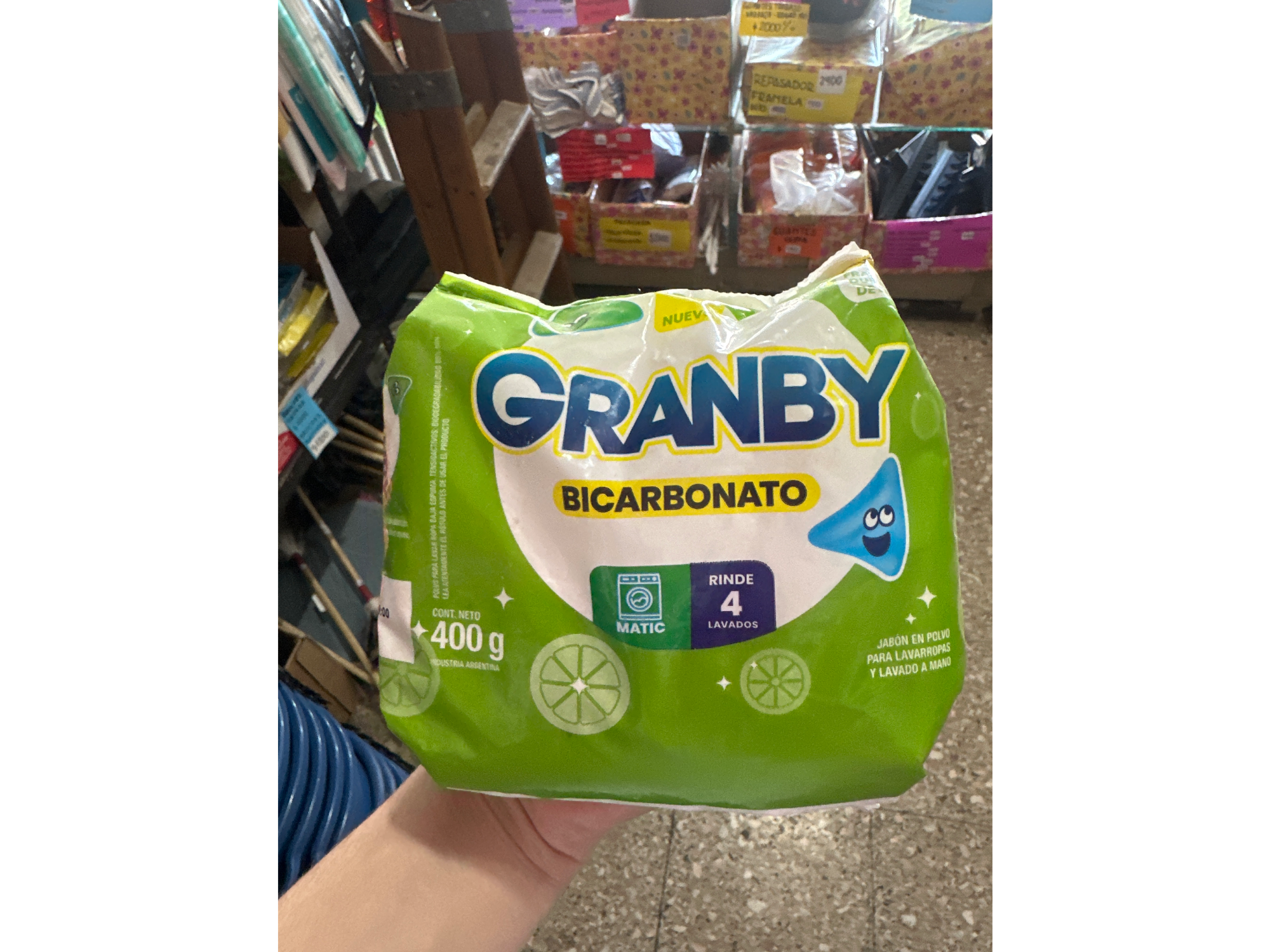 Jabón en polvo Gramby/ Matic