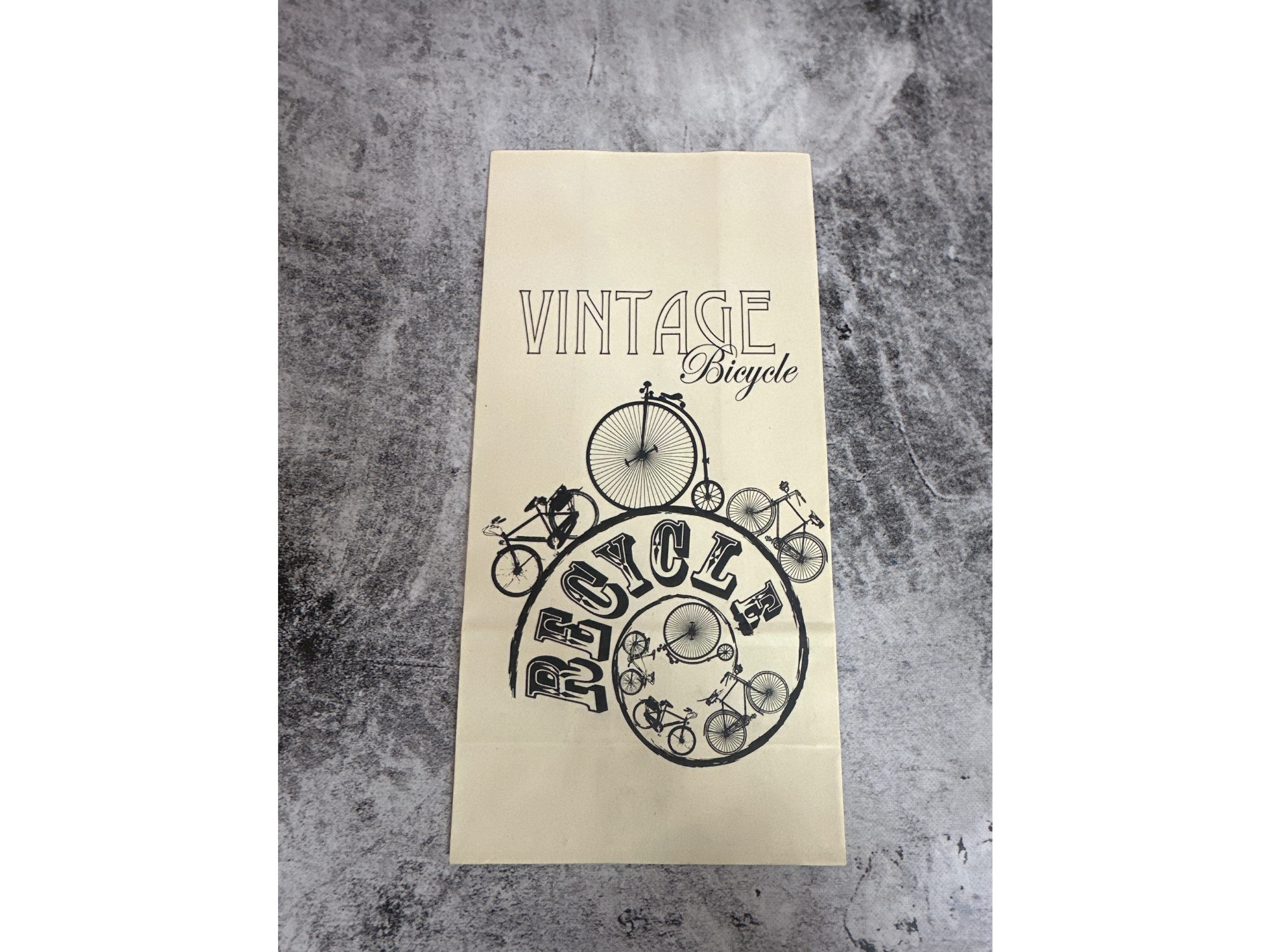 Bolsa fuelle: Vintage Bicycle