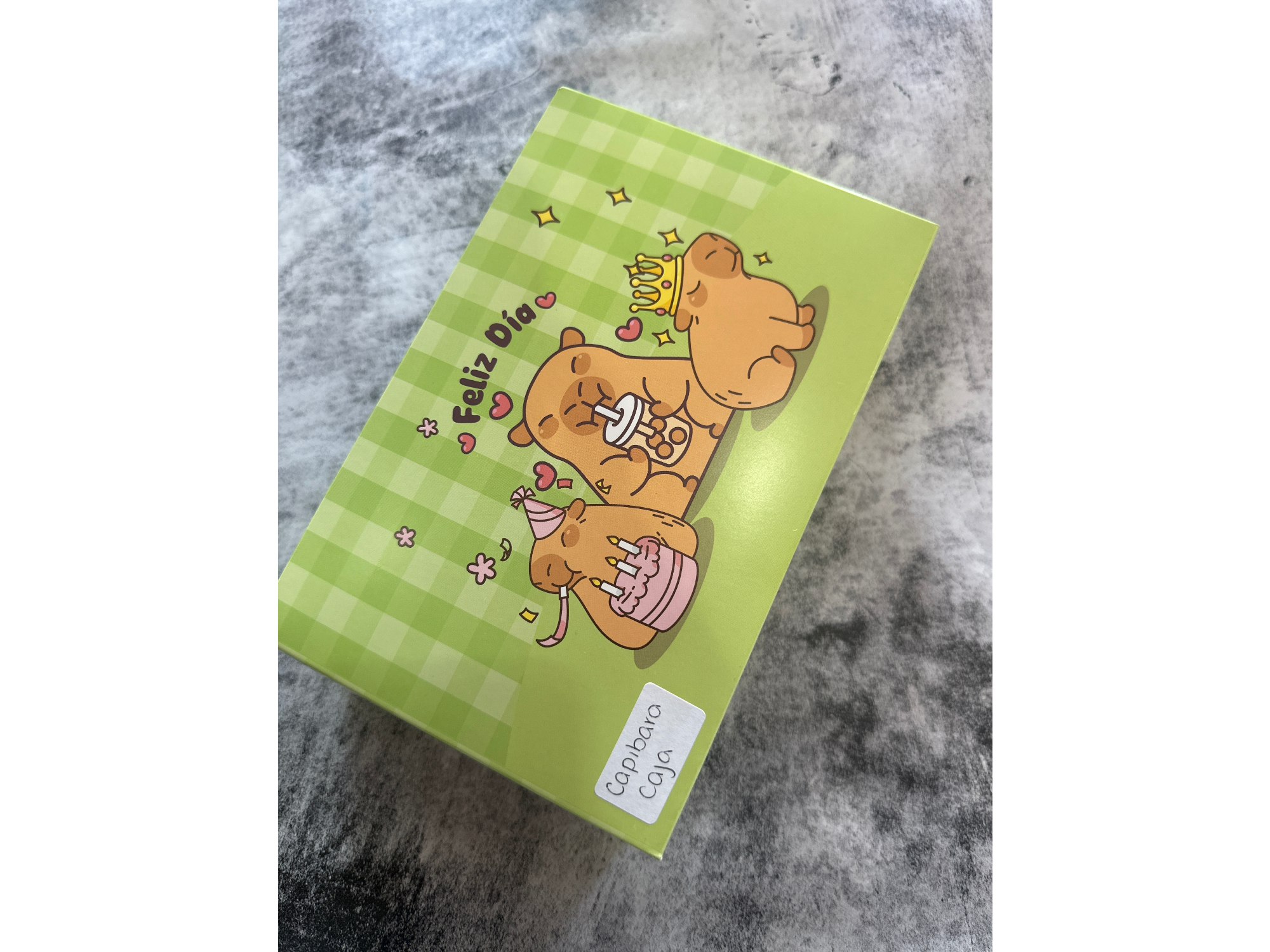 Caja Capibara 13,5x20x7,5