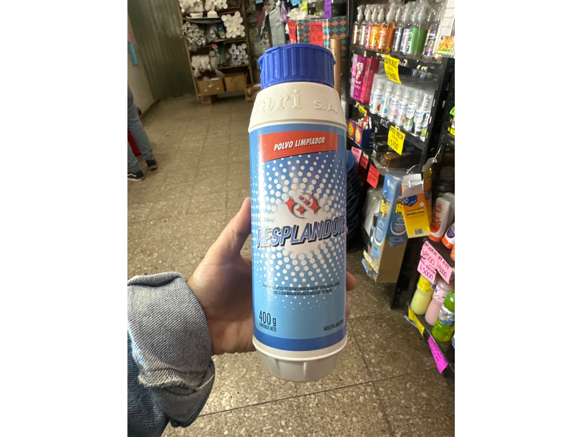 Polvo limpiador Resplandor