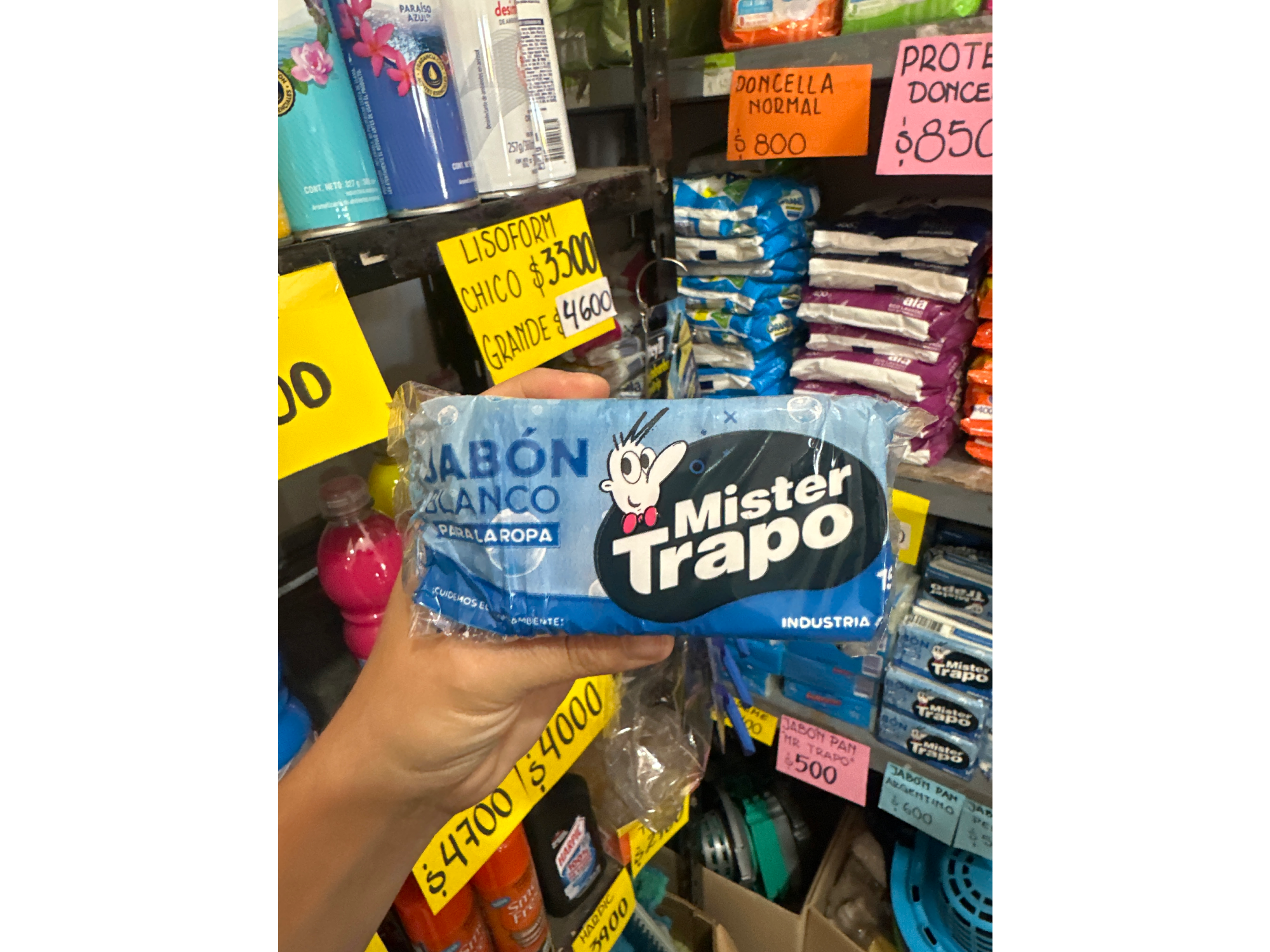 Jabón pan Mister Trapo