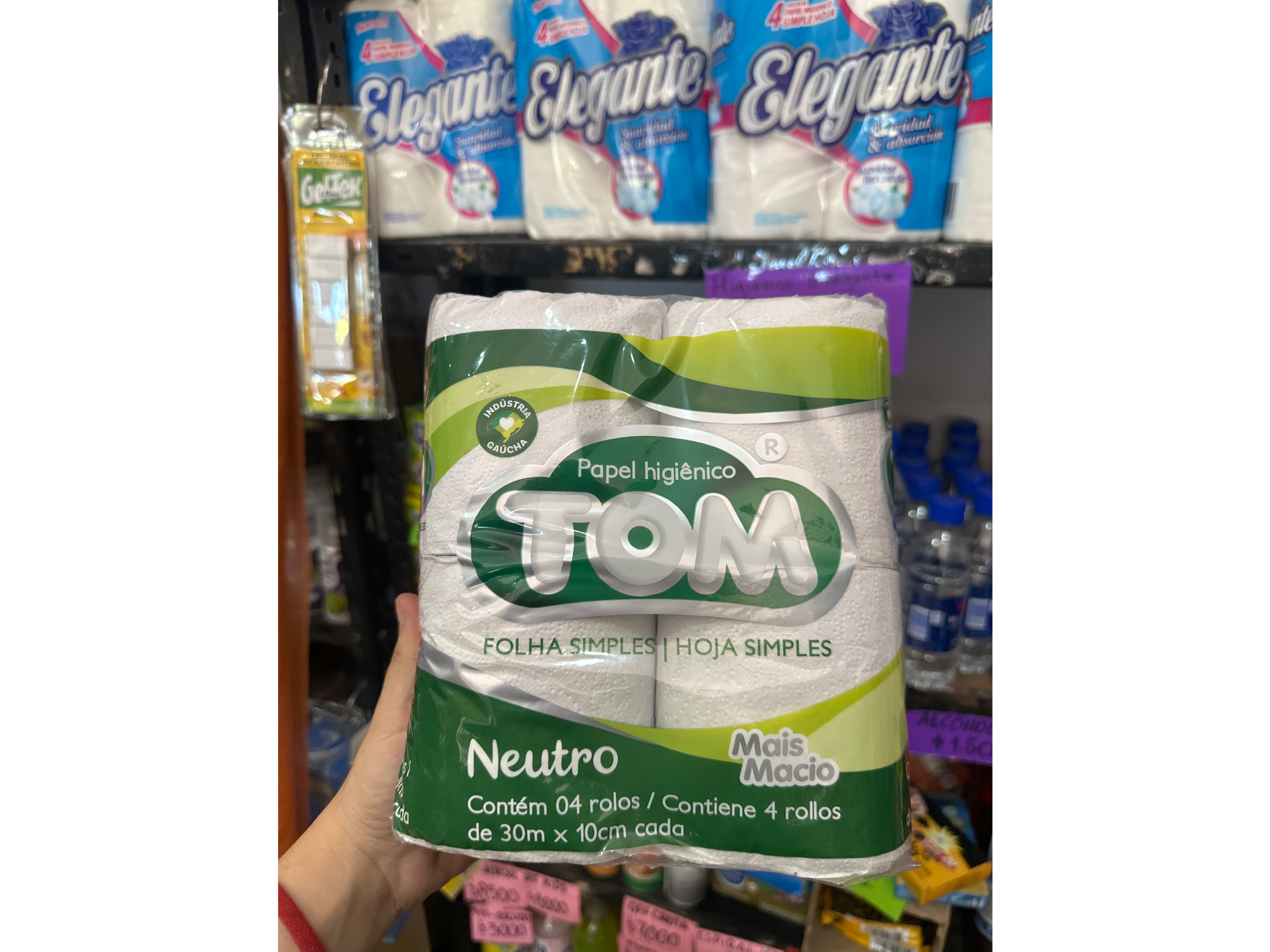 Papel higiénico Tom