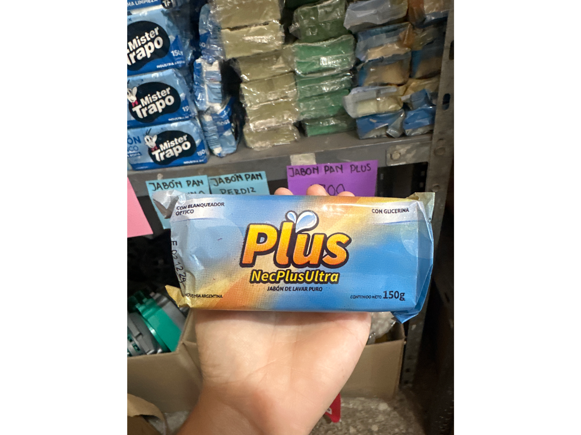 Jabón pan Plus