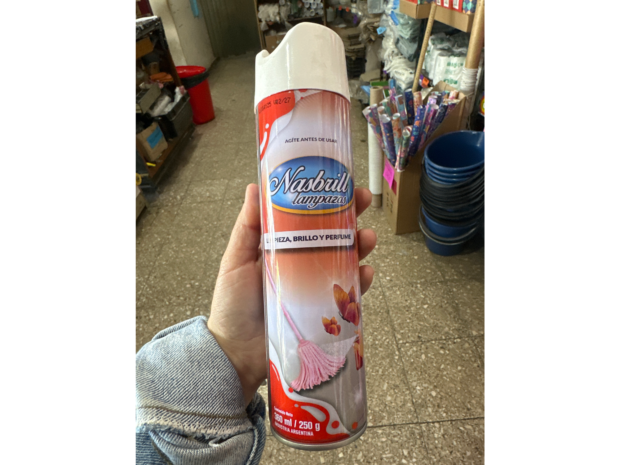 Aerosol para lampazo Nashbrill