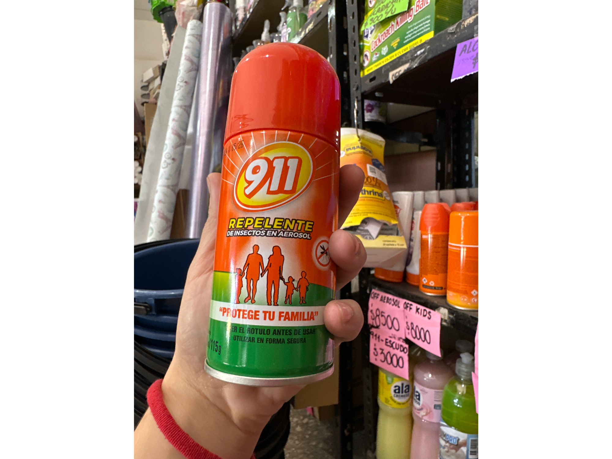 Repelente Aerosol 911
