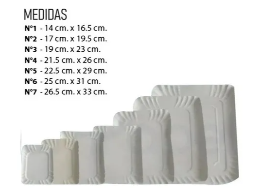 Bandeja de Cartón N°3