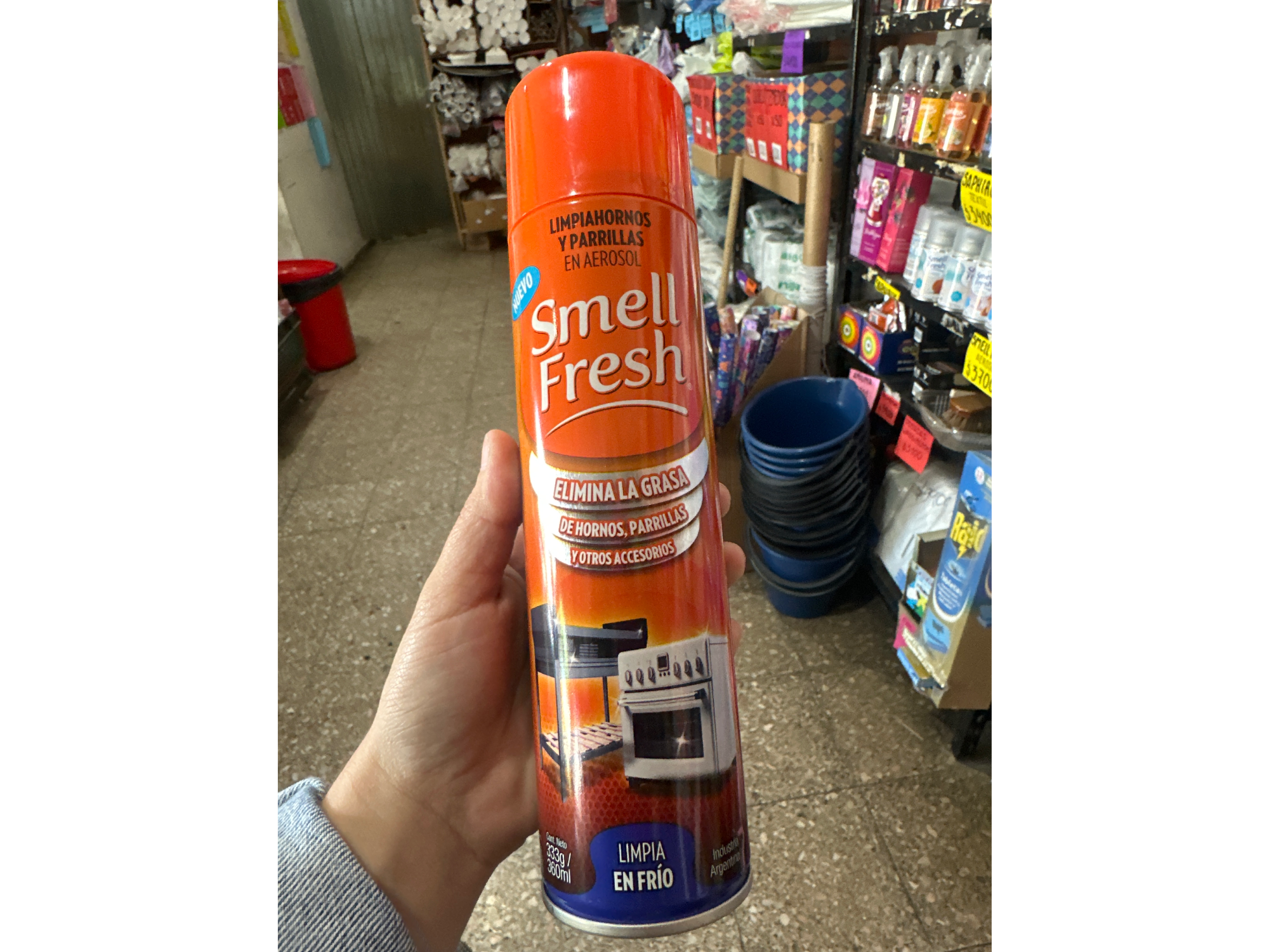 Aerosol Limpiahornos