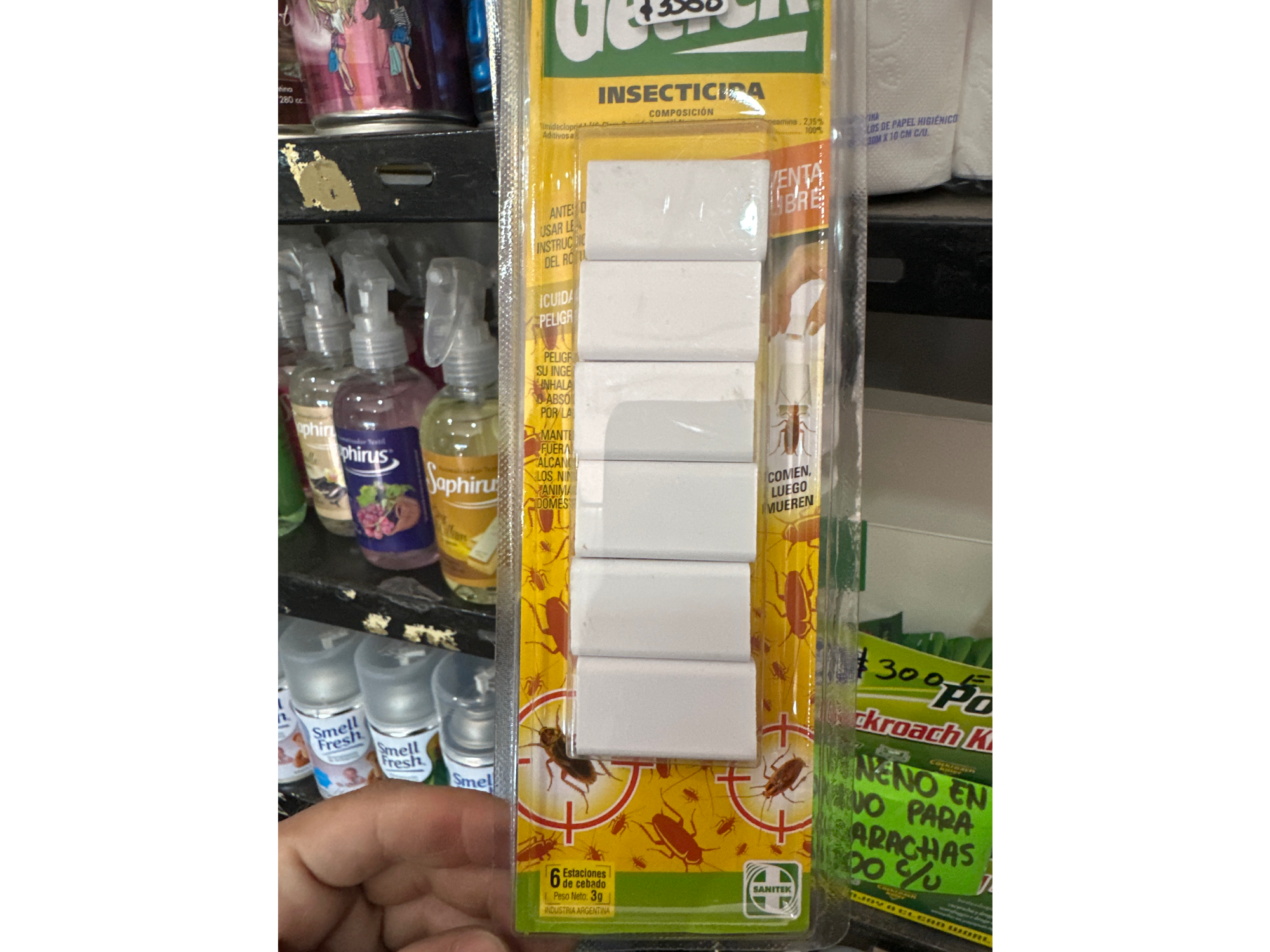 Cebo en gel cucarachas