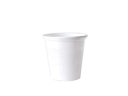 Vaso plastico 110 cc blanco