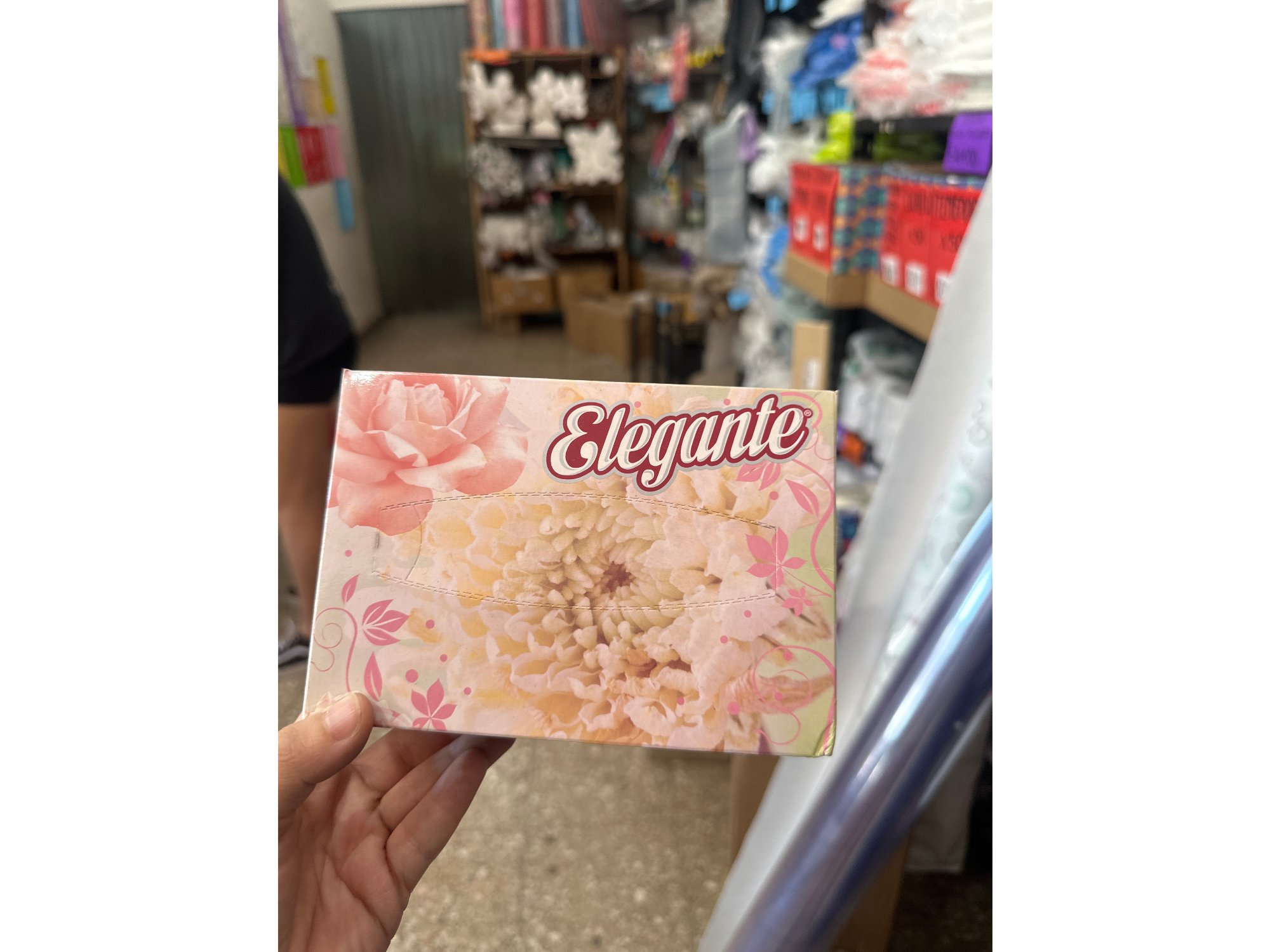 Caja pañuelos descartables
