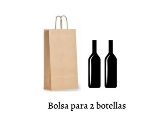Bolsa KP (Entran dos botellas)
