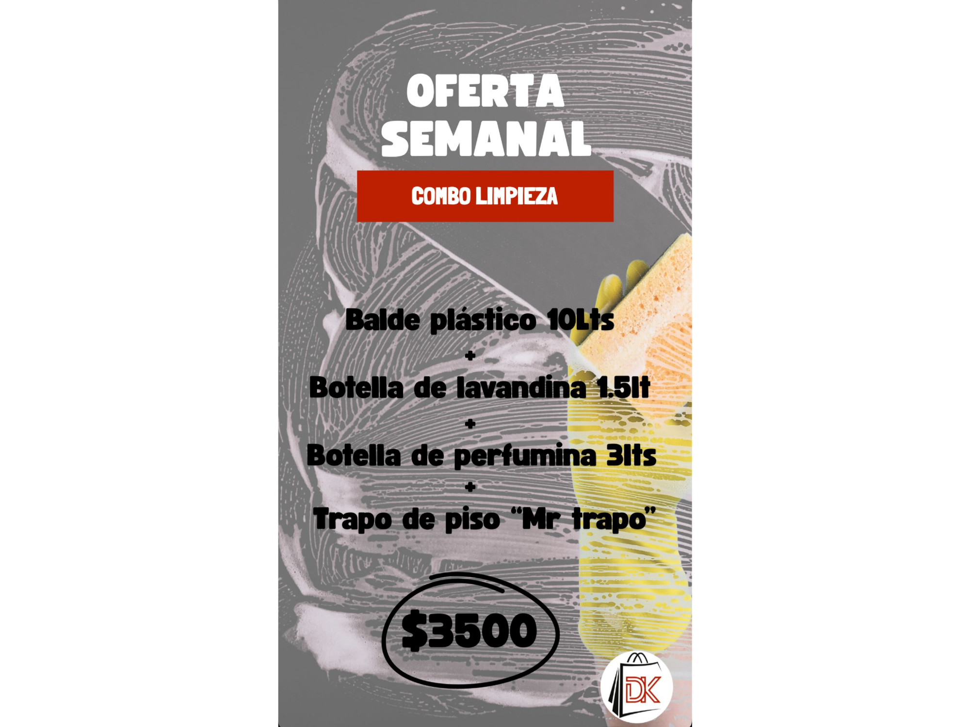 Combo limpieza hogar