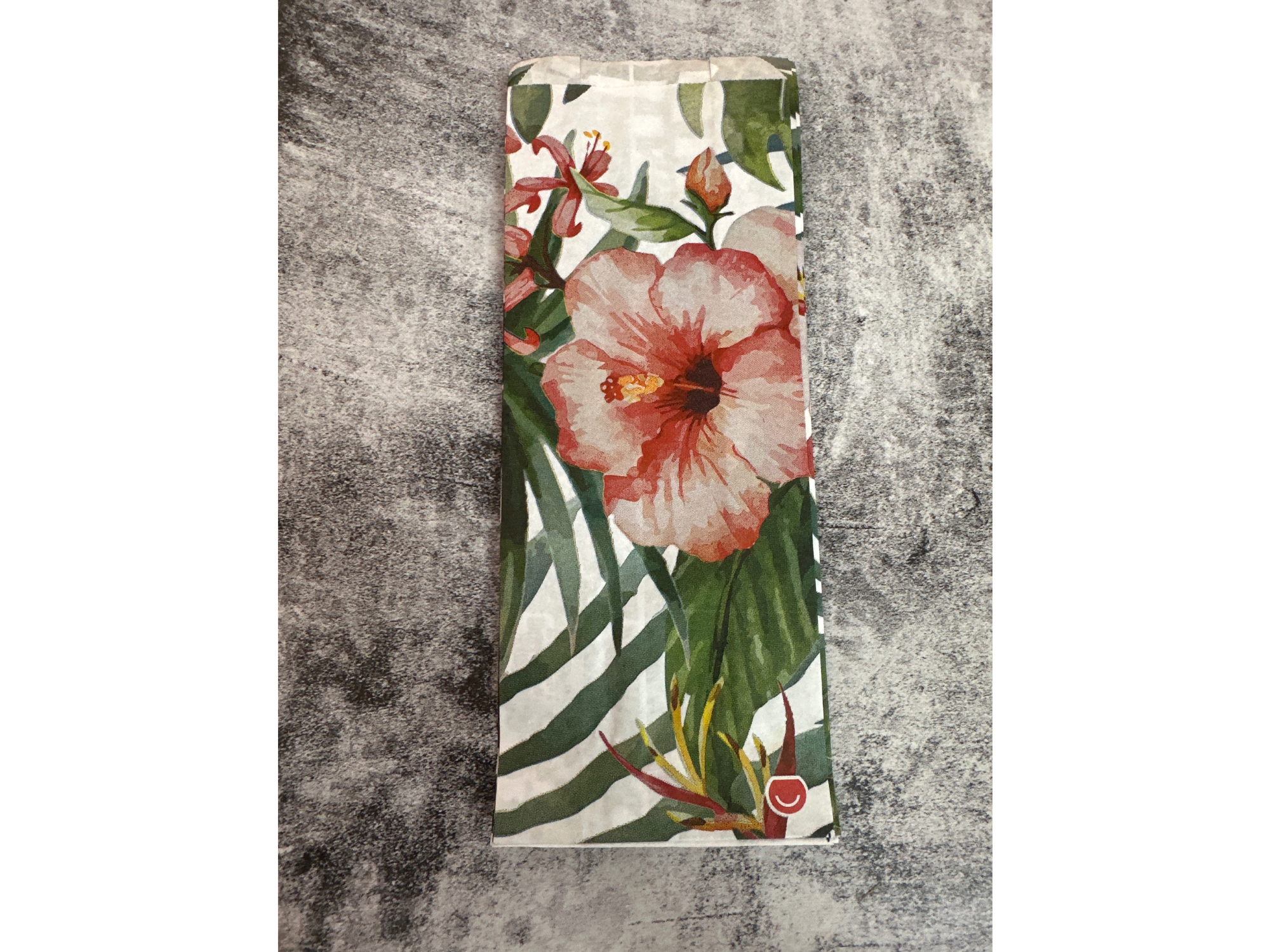 Bolsa pochoclera: Flor