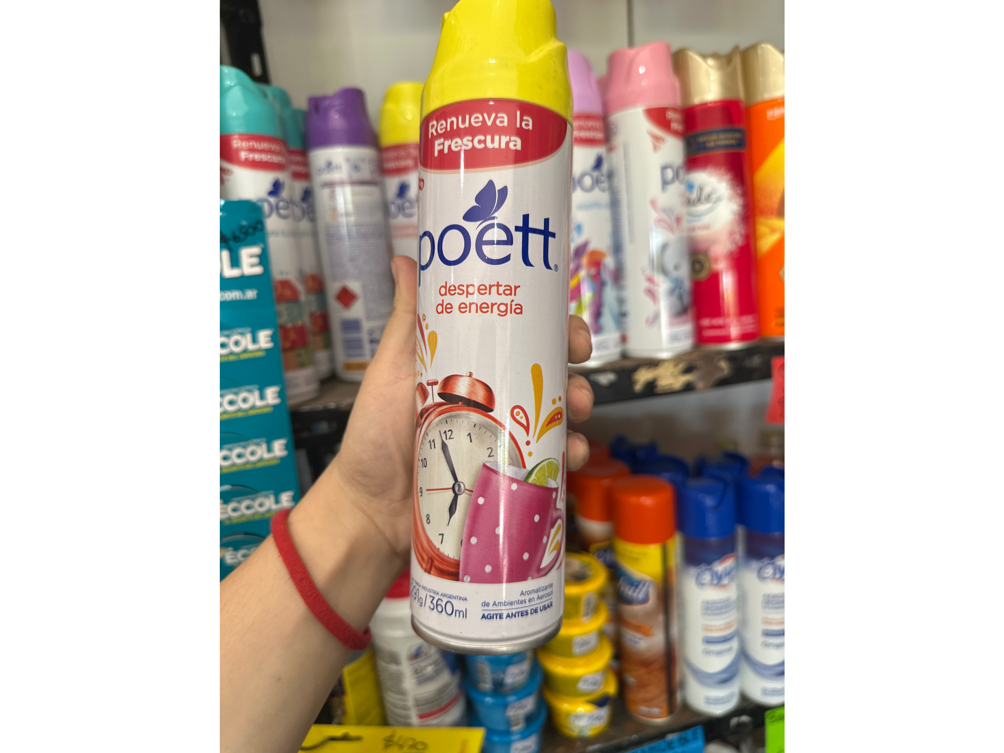 Aerosol Poet ambiente