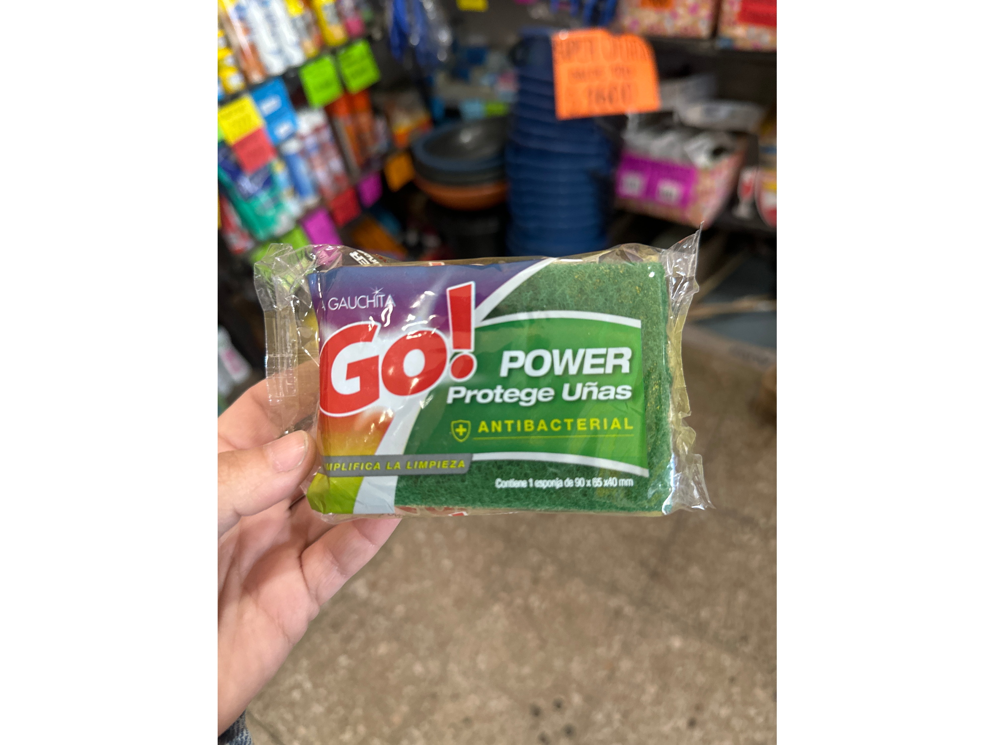 Esponja Go Power