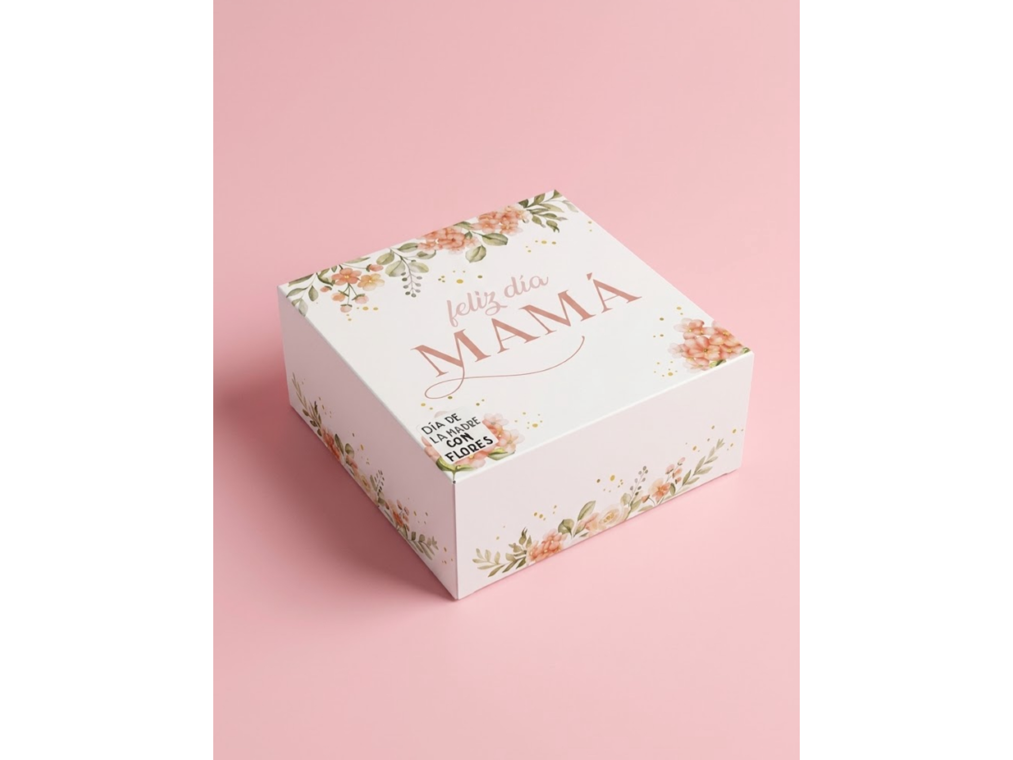 Feliz día mamá 22x22x10