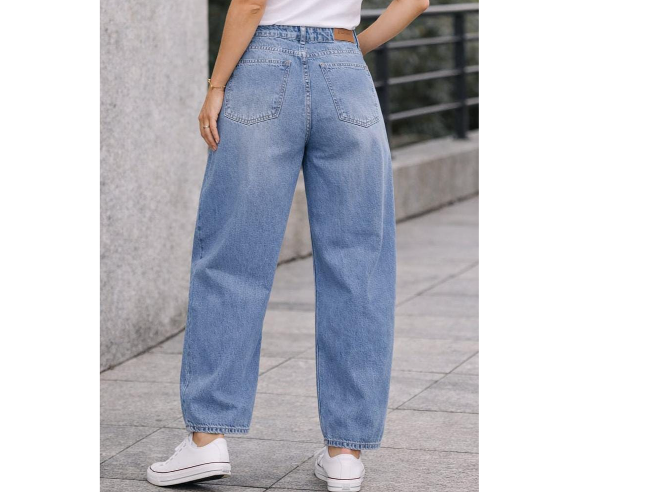 726 baggy azul localizado