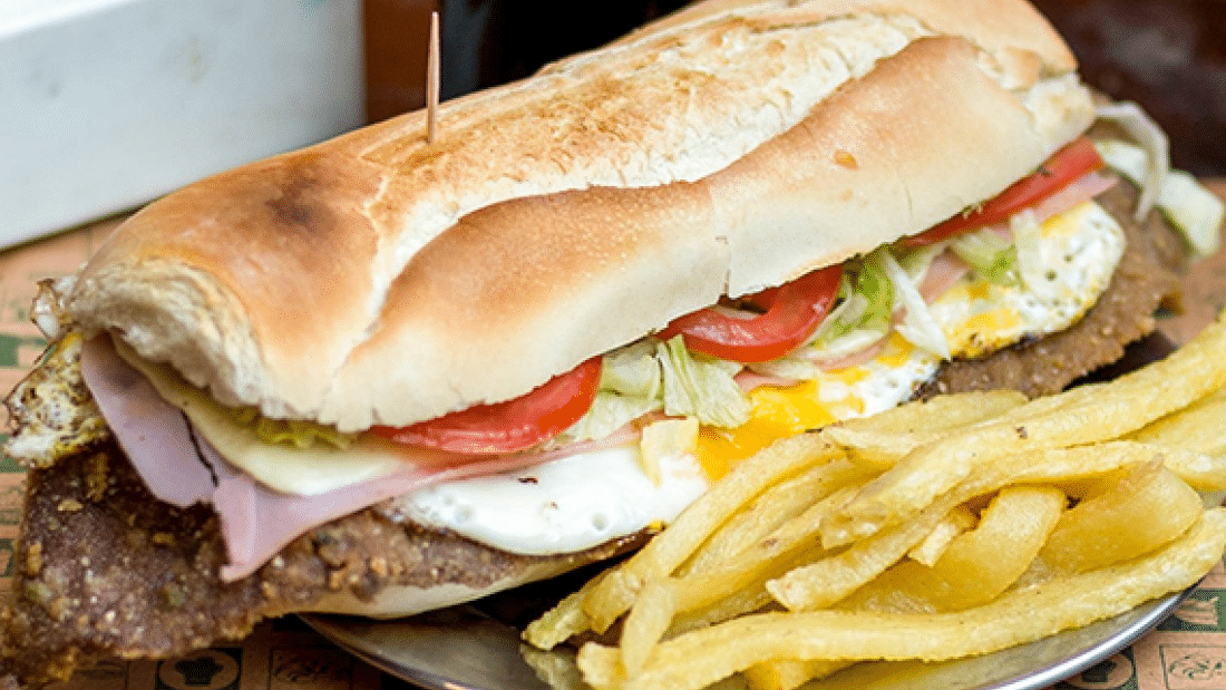 Sandwiches de milanesa