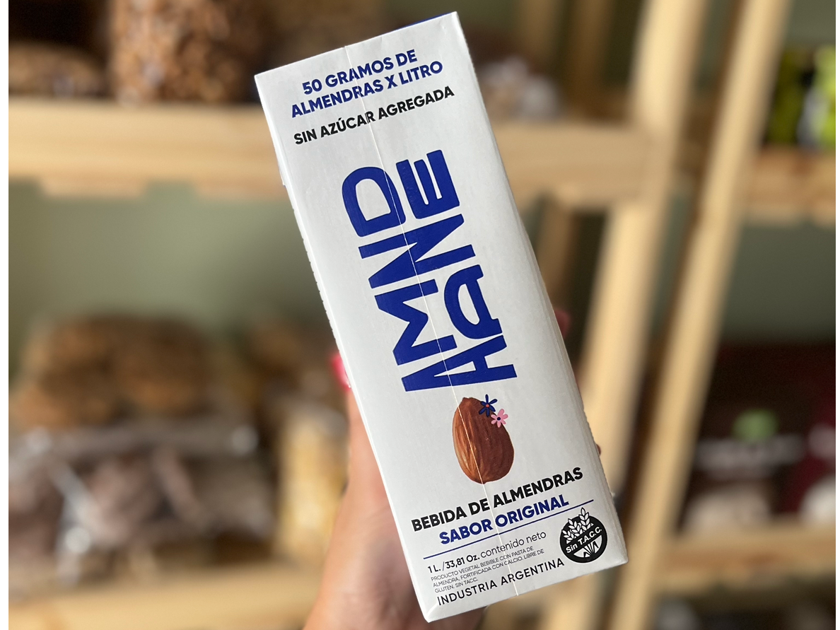 Leche de almendras