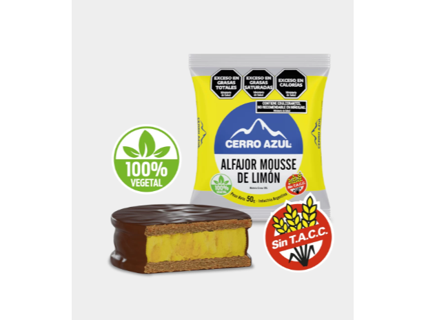 Cerro Azul - Alfajor Mousse de Limón