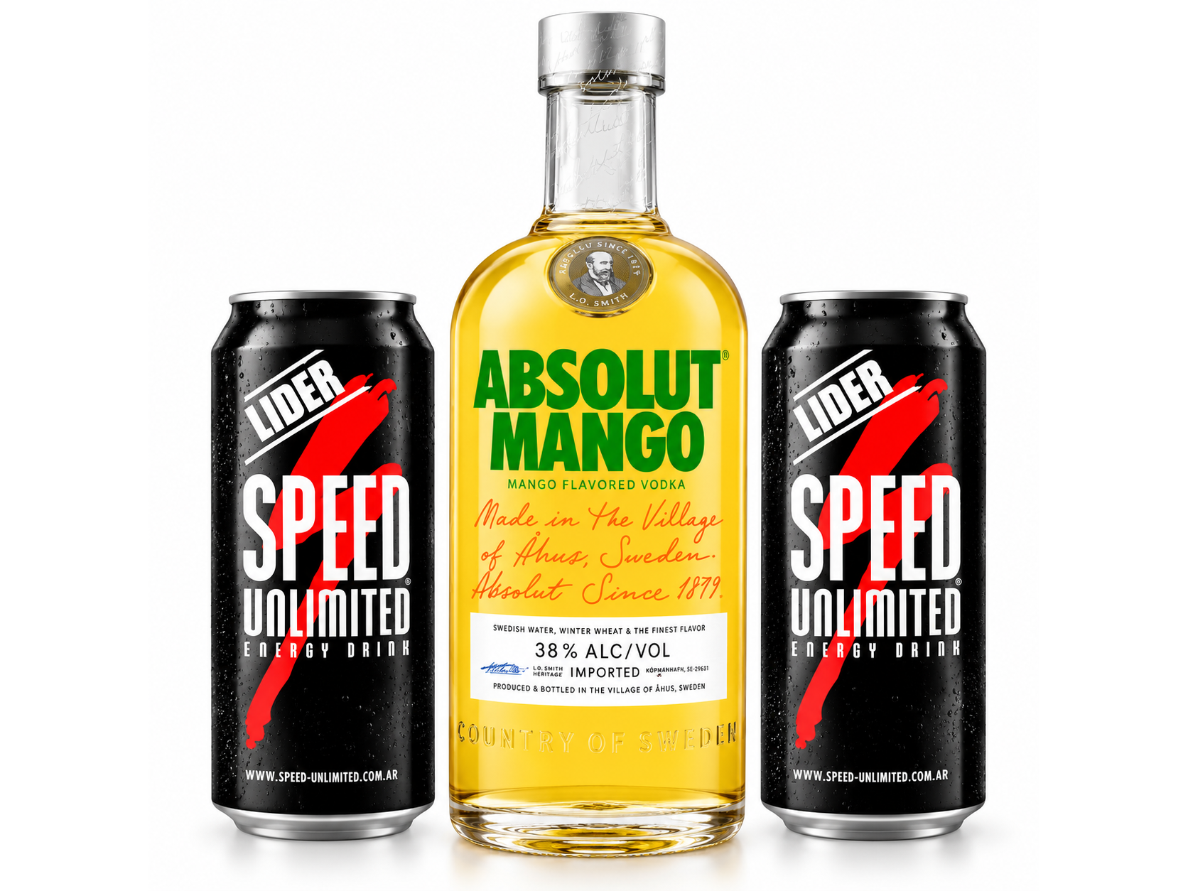 absolut Mango  + 2 Speed XL