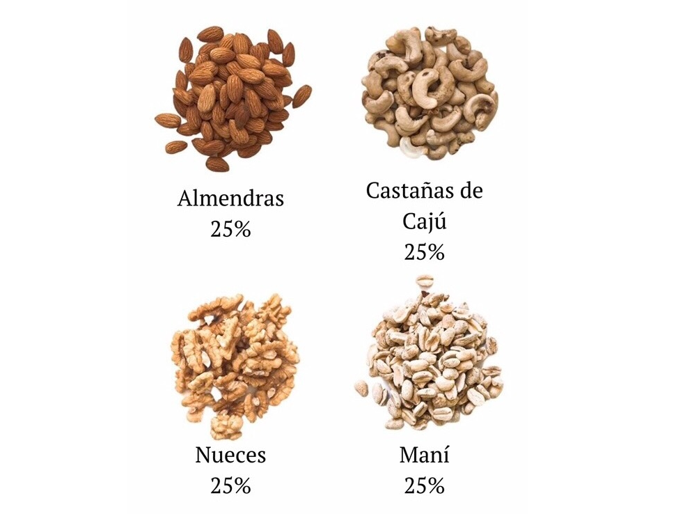 MIX  al 25% FRUTOS SECOS