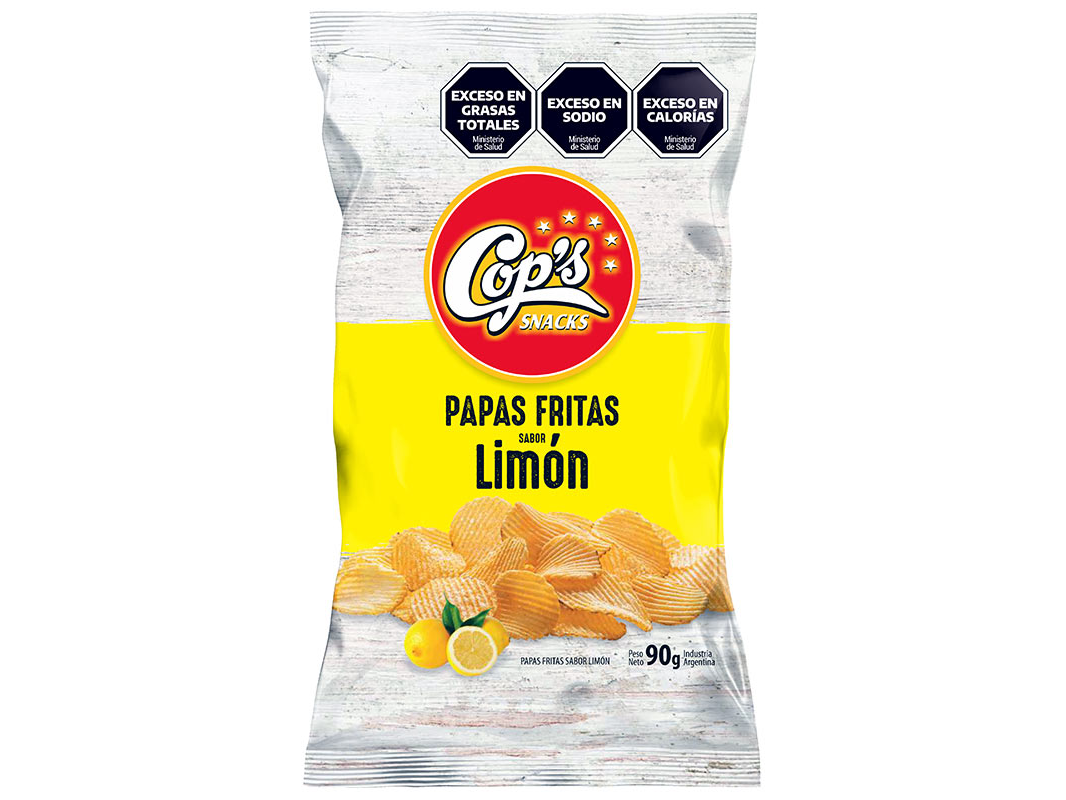 Papas x 90 grs Limon