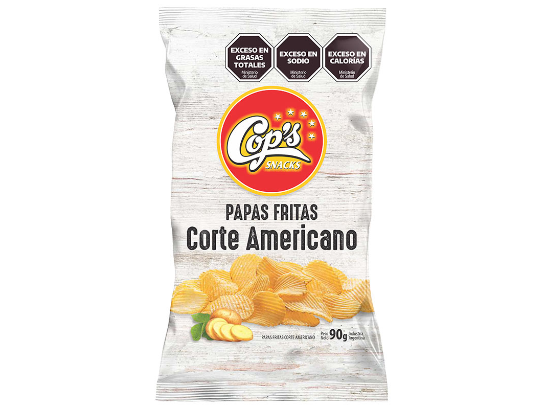 Papas x 90 grs corte Americano