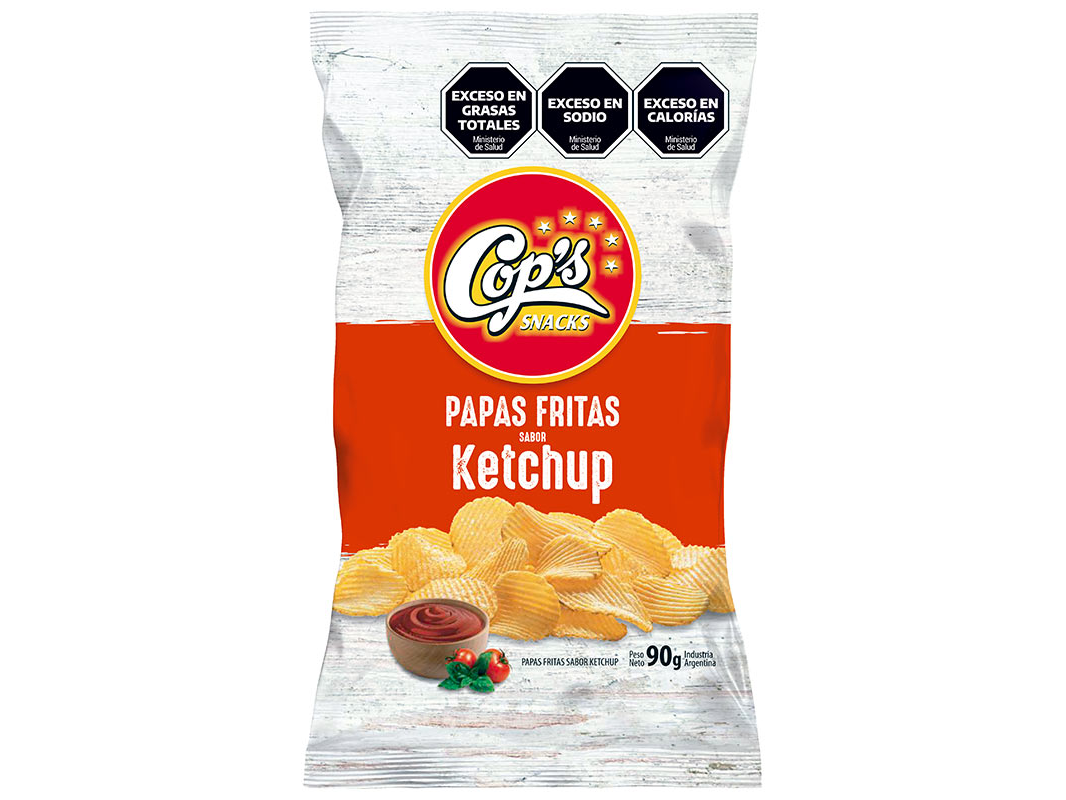 Papas x 90 grs Ketchup