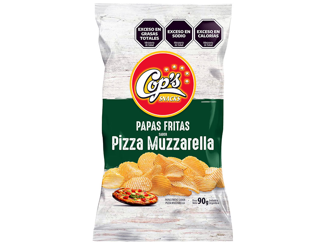 Papas x 90 grs Pizza Muzarella