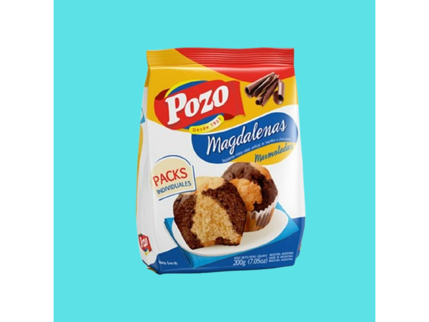 Magdalenas Marmoladas x250grs