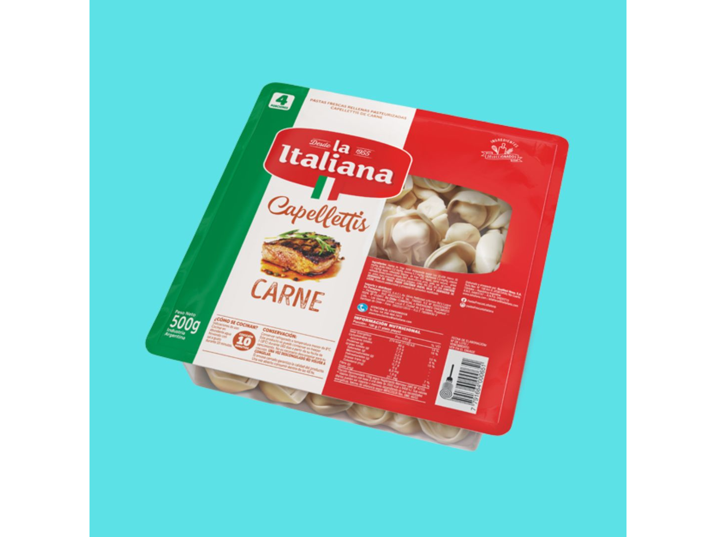 Capelleti de Carne x 500gr