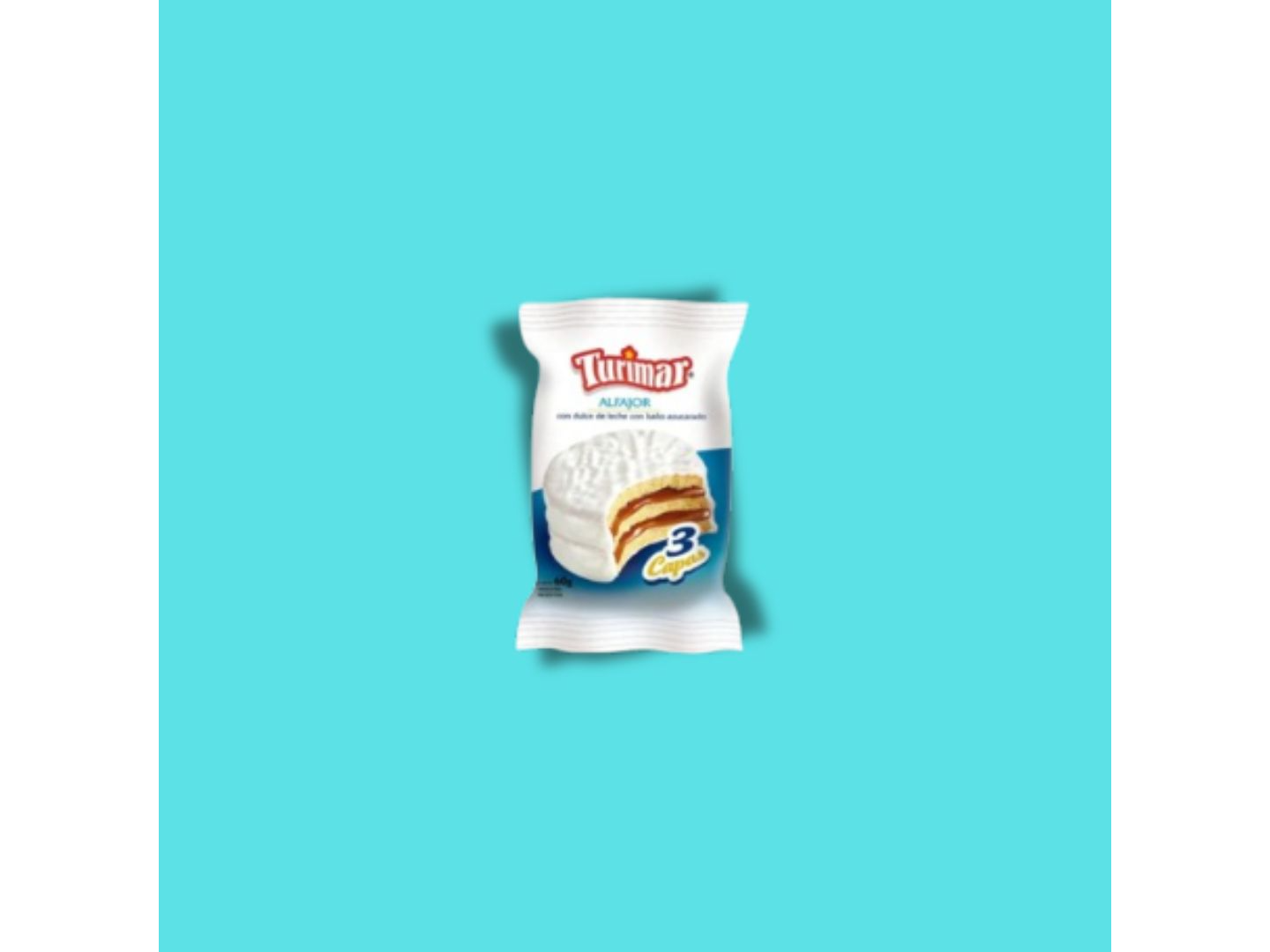 Alfajor blanco X 24Unidades Turimar