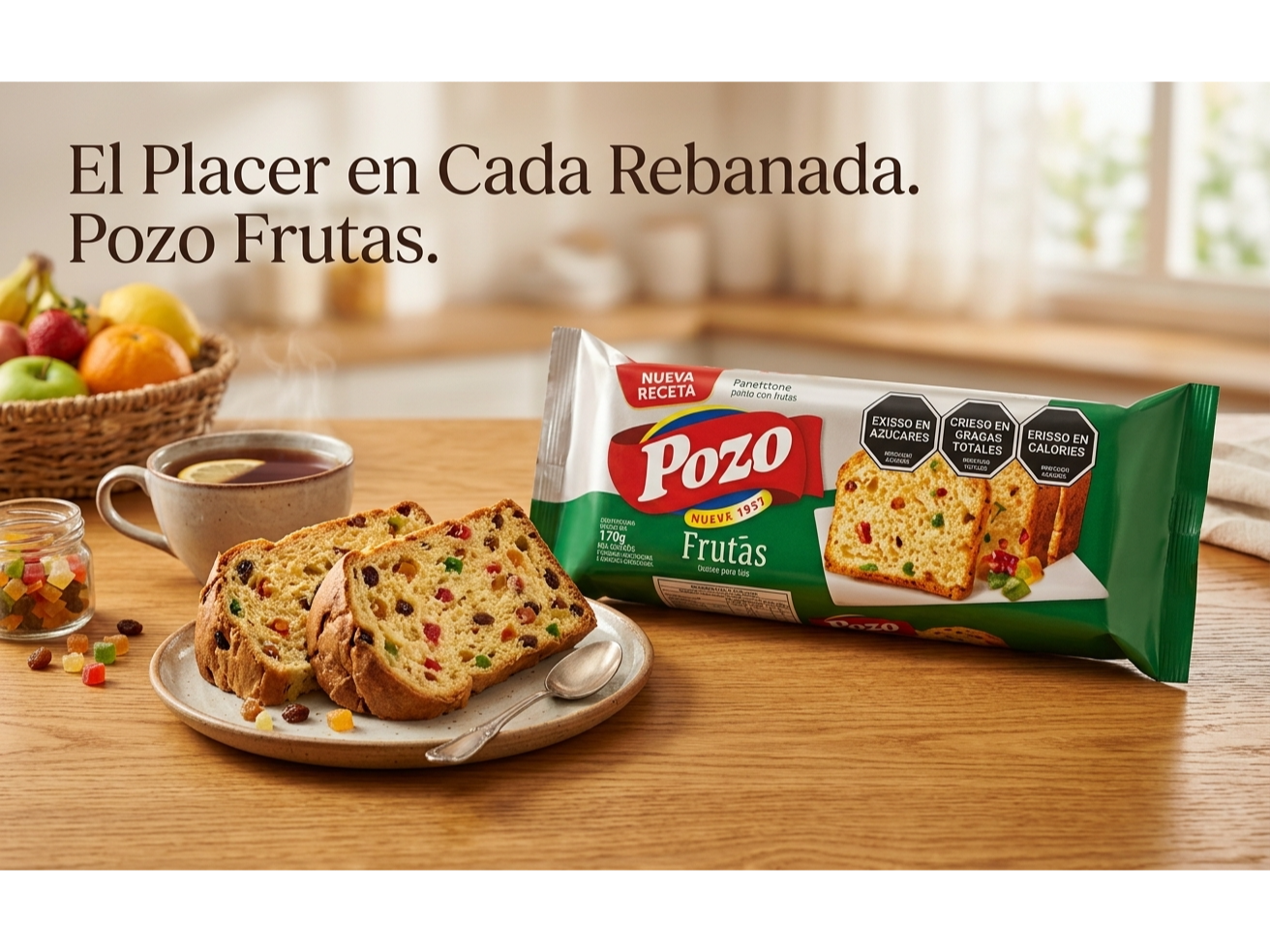 Budin Pozo Frutas